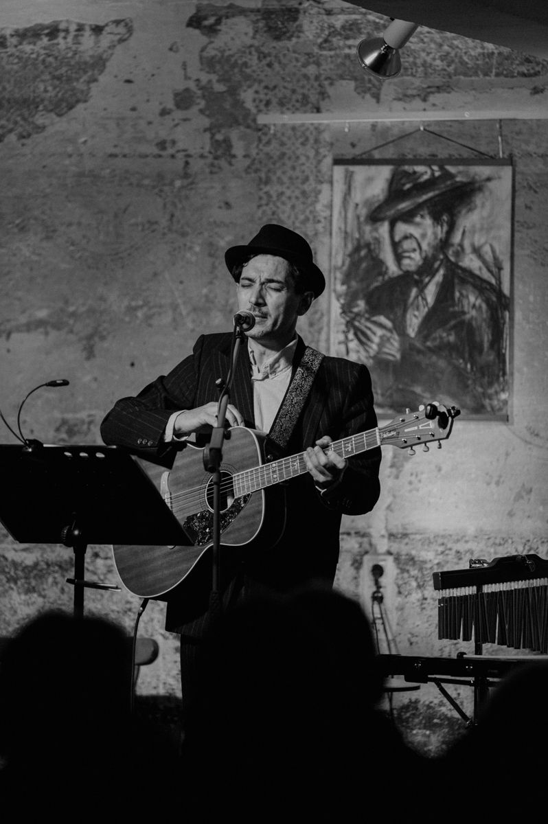 Sincerely, a Friend · Tributeband Leonard Cohen · Alessandro Mega © Spiegelhof Fotografie 