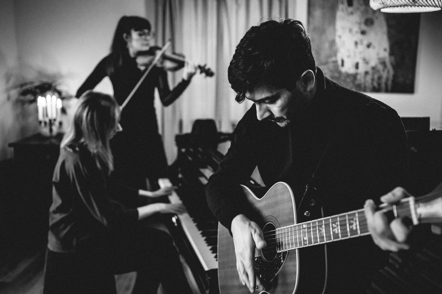 Sincerely, a Friend · Musikalische Lesung Leonard Cohen · Alessandro Mega © Spiegelhof Fotografie 